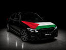 [EXCLUSIVO] Bandeira de Capô Elástica – Compatível com todos os carros