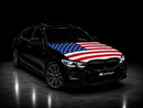 [EXCLUSIVO] Bandeira de Capô Elástica – Compatível com todos os carros